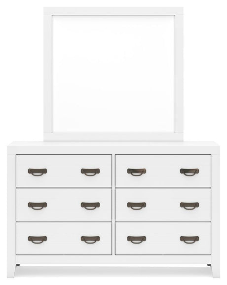 Binterglen White Panel Bedroom Set view 12