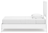 Binterglen White Twin Panel Bed