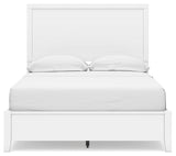 Binterglen White Full Panel Bed