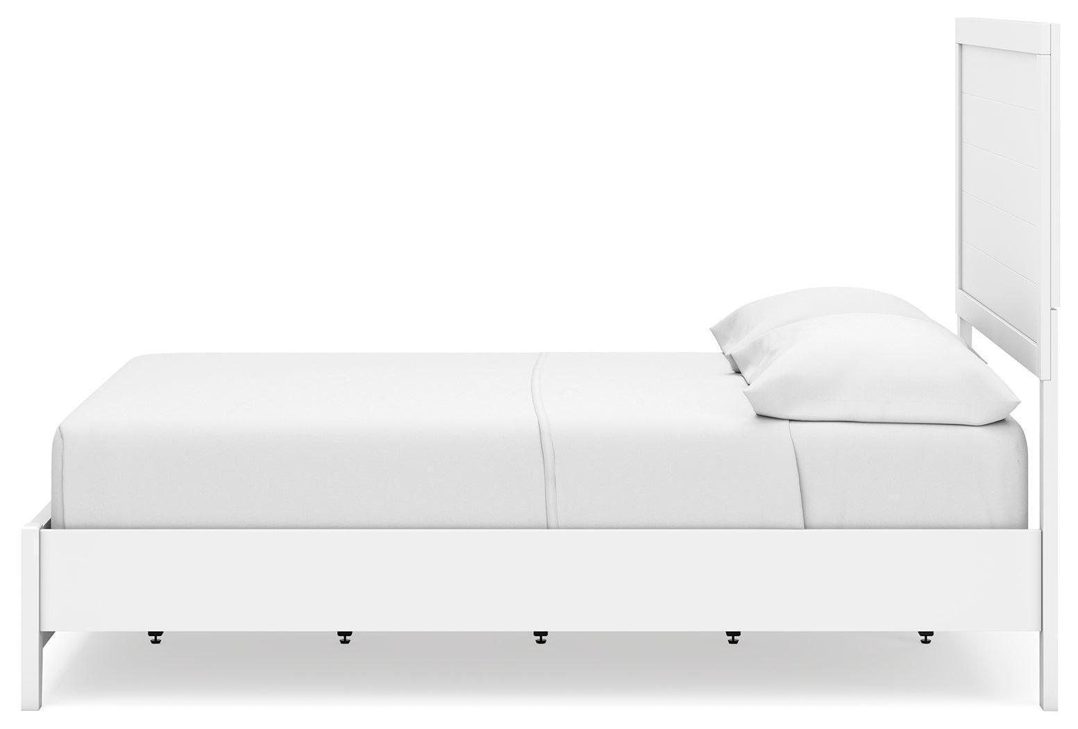 Binterglen White Full Panel Bed