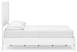 Binterglen White Full Panel Bed