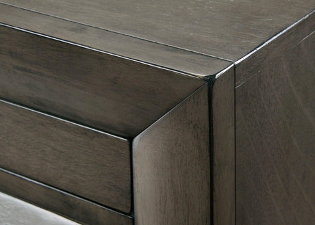 Emily Gray Sleek, Contemporary And Modern Wood Queen Storage Bookcase Platform Bed - Ella Furniture