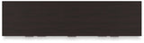 Covetown Dark Brown 7-Drawer Contemporary Dresser
