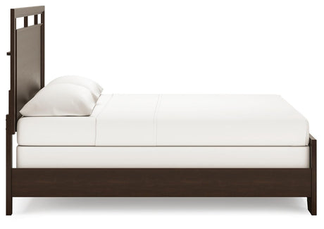 Covetown Dark Brown Panel Bedroom Set view 7