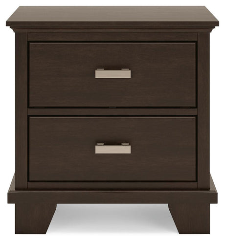 Covetown Dark Brown Panel Bedroom Set view 13