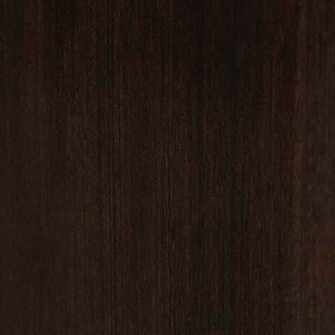 Covetown Dark Brown Panel Bedroom Set finish detail