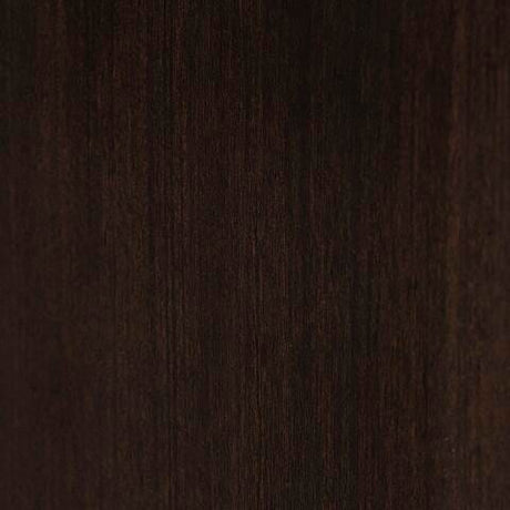 Covetown Dark Brown Panel Bedroom Set finish detail