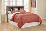 Trinell Brown Full Bookcase Bed with Storage