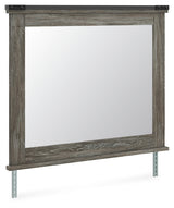 Frandern Gray Bedroom Mirror