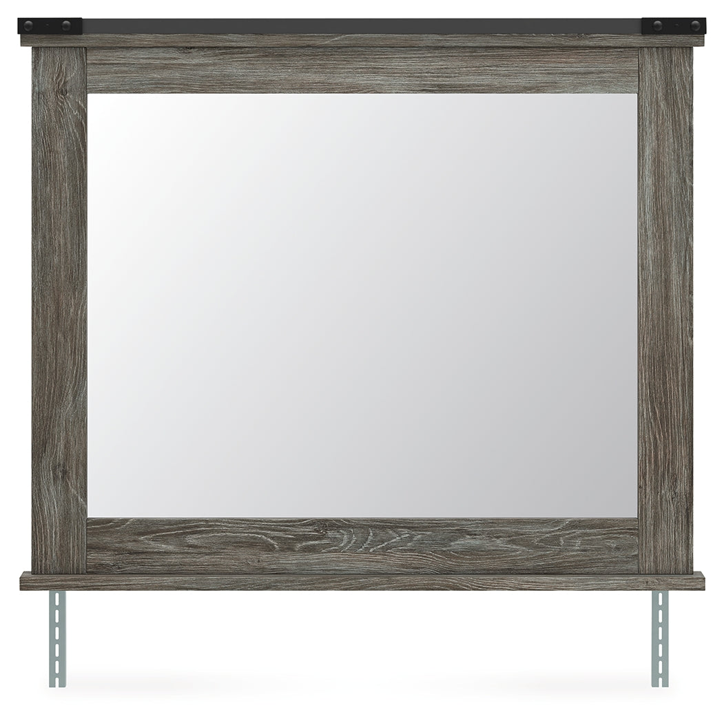Frandern Gray Bedroom Mirror