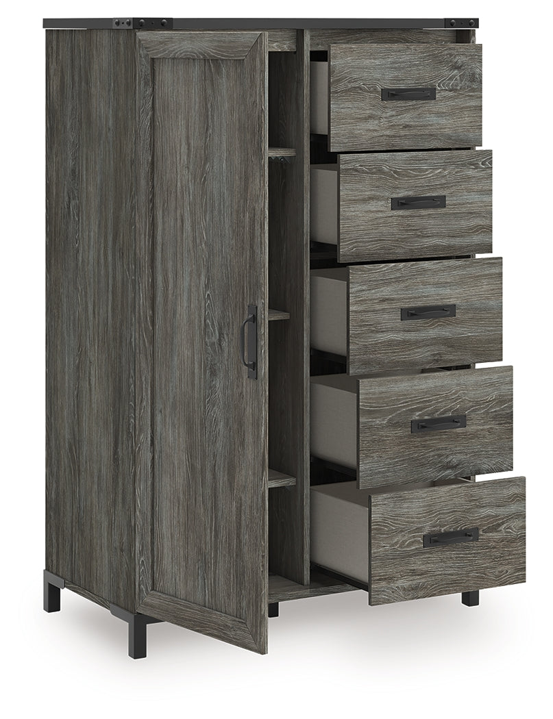 Frandern Gray Dressing Chest