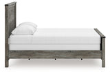 Frandern Black/Gray Queen Panel Bed