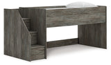 Frandern Gray Twin Loft Bed