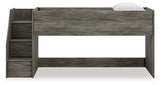 Frandern Gray Twin Loft Bed