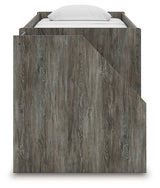 Frandern Gray Twin Loft Bed