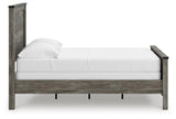 Frandern Black/Gray Full Panel Bed