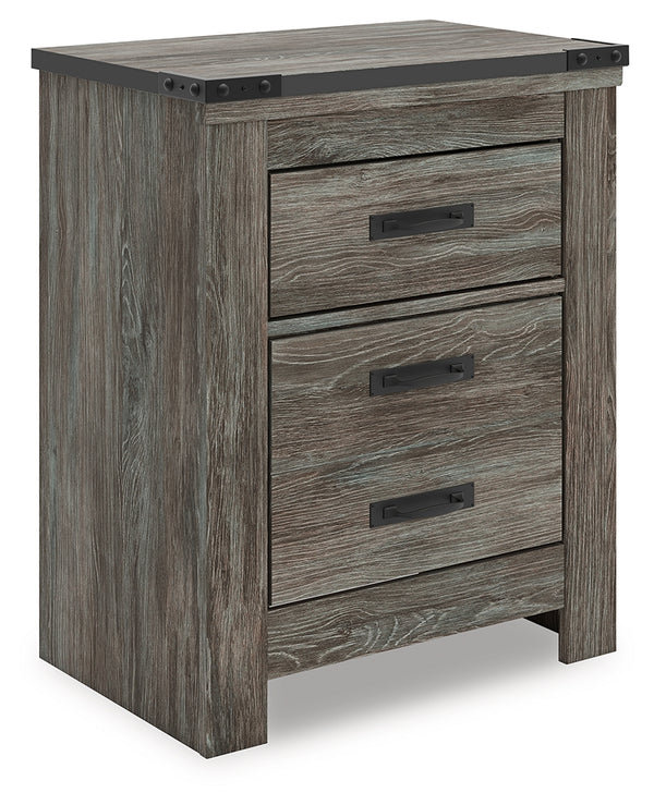 Frandern Gray Nightstand