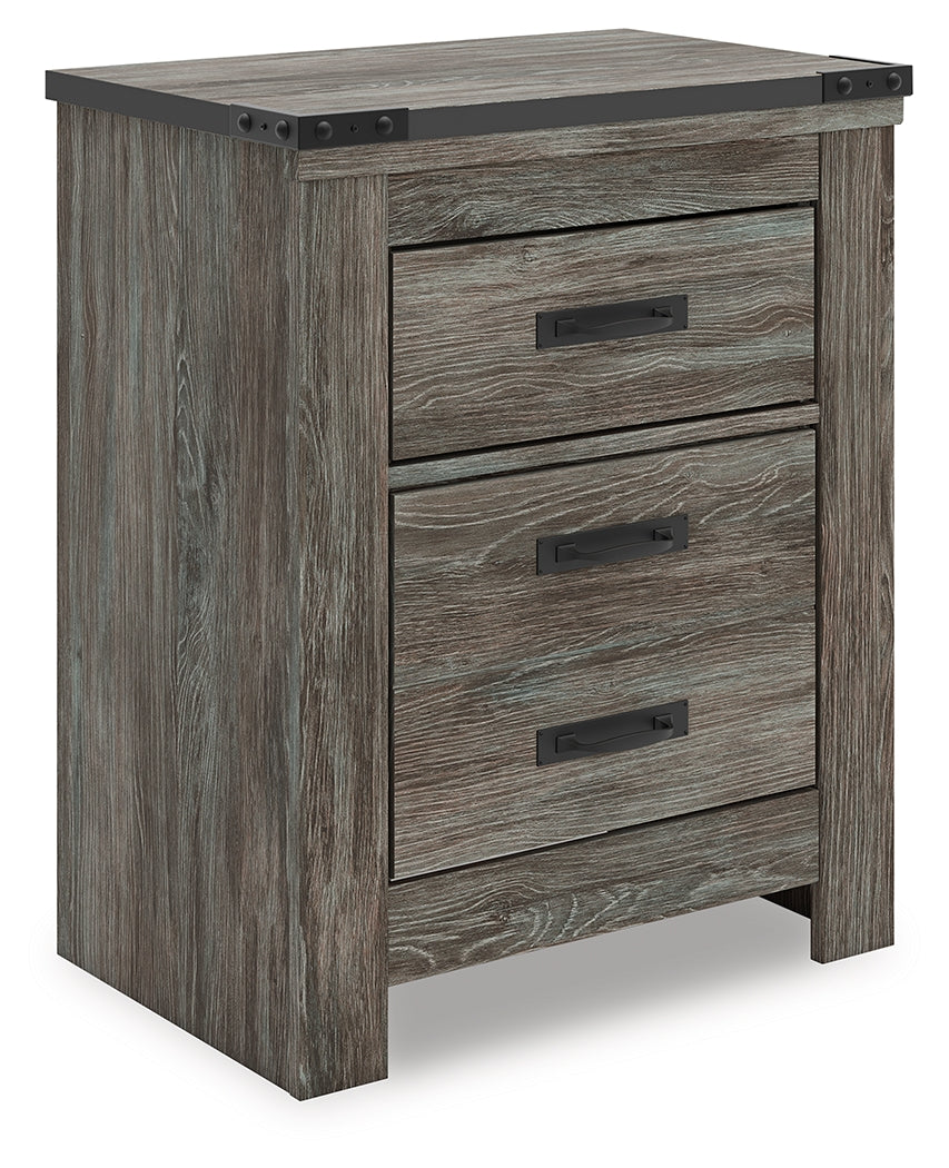 Frandern Gray Nightstand