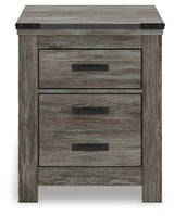Frandern Gray Nightstand