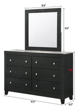 Cadence Night Stand Black, Modern And Sleek Wood, Nickel Knob 2 Drawers - Ella Furniture