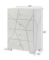 Ayla White Nightstand