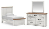 Savonport White/Brown Panel Bedroom Set view 58