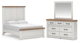 Savonport White/Brown Panel Bedroom Set view 42
