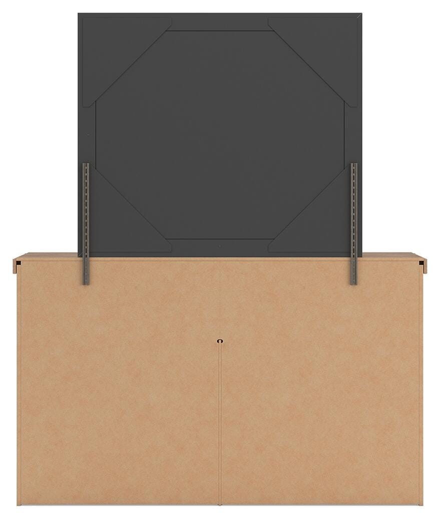 Savonport White/Brown Panel Storage Bedroom Set view 18