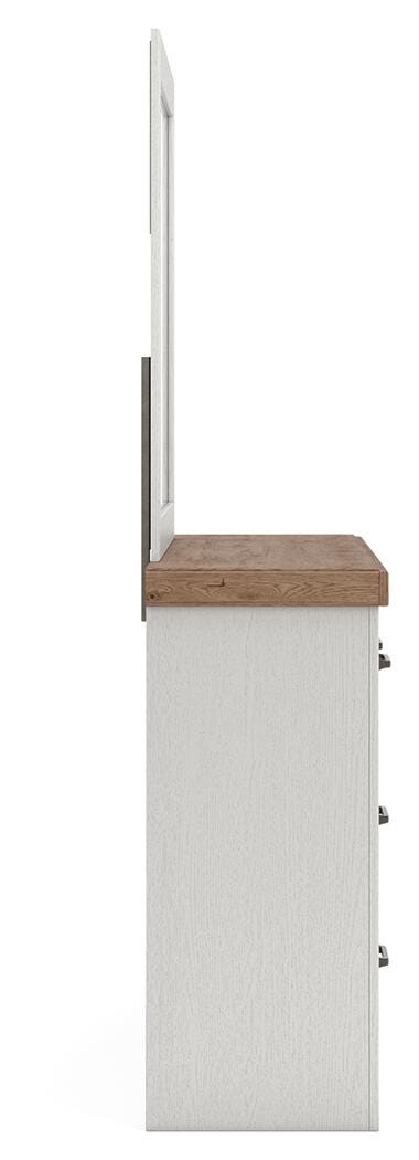 Savonport White/Brown Panel Bedroom Set view 22