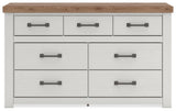 Savonport White/Brown Panel Storage Bedroom Set view 51