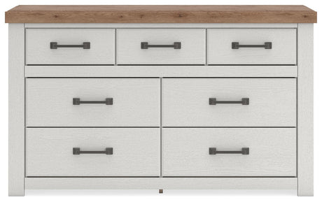 Savonport White/Brown Panel Storage Bedroom Set view 51