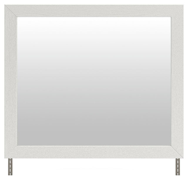 Savonport White Bedroom Mirror from Ella Furniture