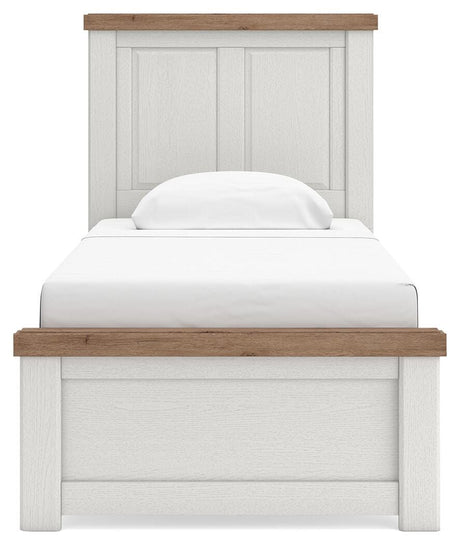 Savonport White/Brown Panel Bedroom Set view 25