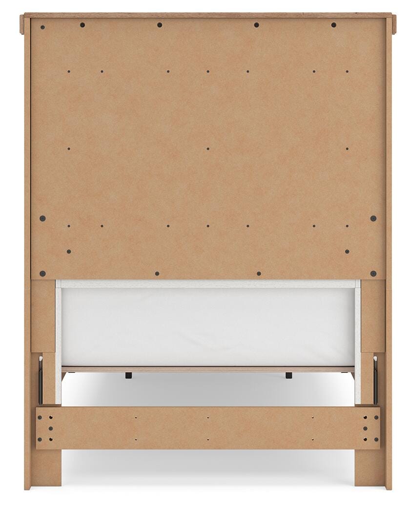 Savonport White/Brown Panel Storage Bedroom Set view 36