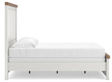 Savonport White/Brown Panel Bedroom Set view 17