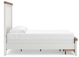 Savonport White/Brown Panel Storage Bedroom Set view 15