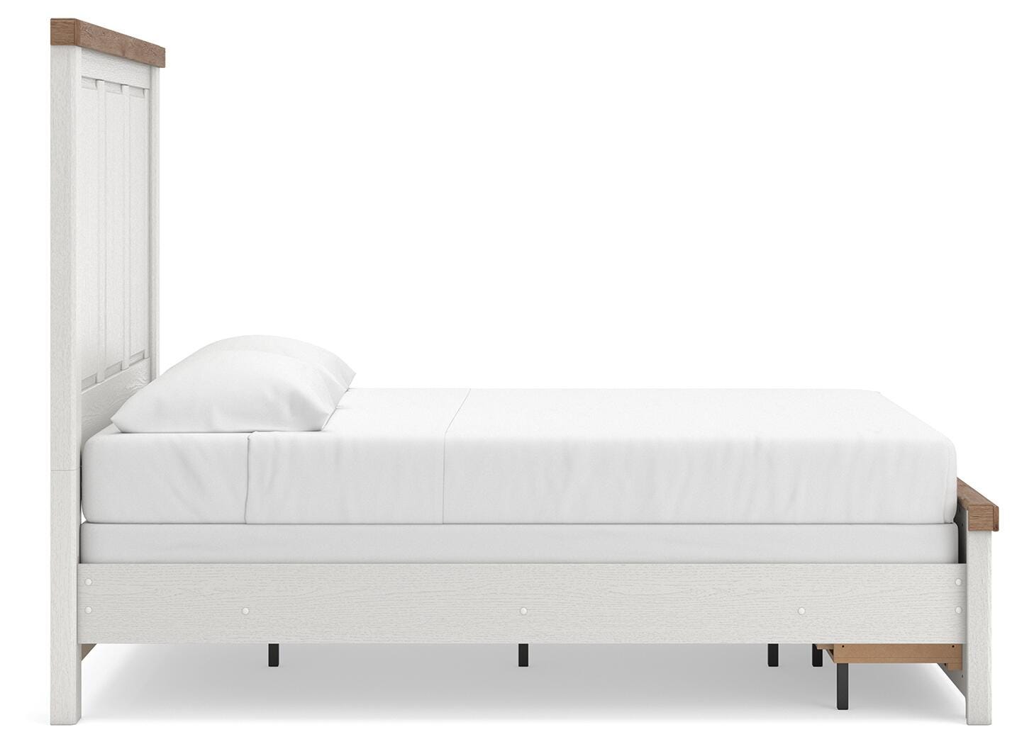 Savonport White/Brown Panel Storage Bedroom Set view 15