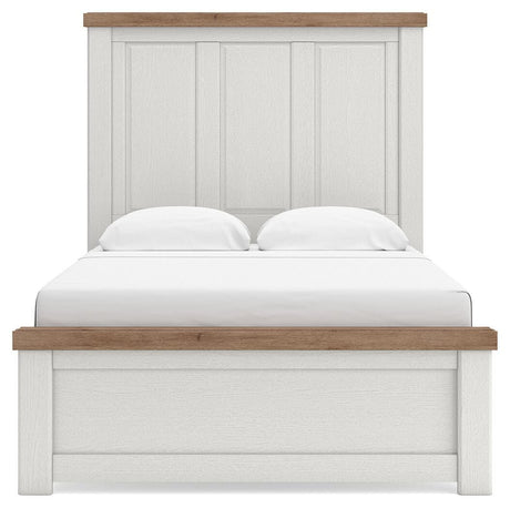 Savonport White/Brown Panel Bedroom Set view 44