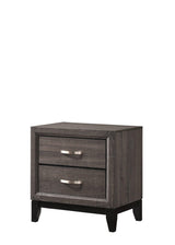 Akerson Gray Finish Wood Modern Rustic And Charm Panel Bedroom Set - Ella Furniture