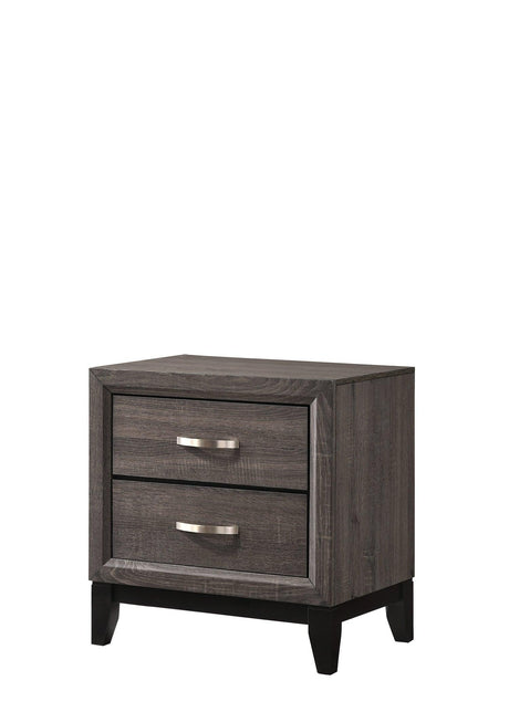 Akerson Dresser Grey, Sleek Contemporary Wood, 6 Spacious Drawers - Ella Furniture