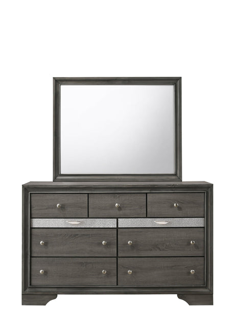 Regata Grey Finish Modern Tv Stand, Entertainment Cabinet, Contemporary Style, Media Console With Wood Finish And Wood Legs with Storage Doors for Living Room - Ella Furniture