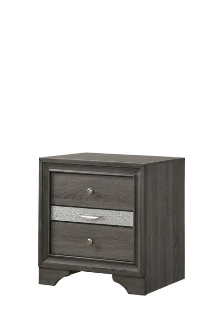 Regata Grey Finish Modern Tv Stand, Entertainment Cabinet, Contemporary Style, Media Console With Wood Finish And Wood Legs with Storage Doors for Living Room - Ella Furniture
