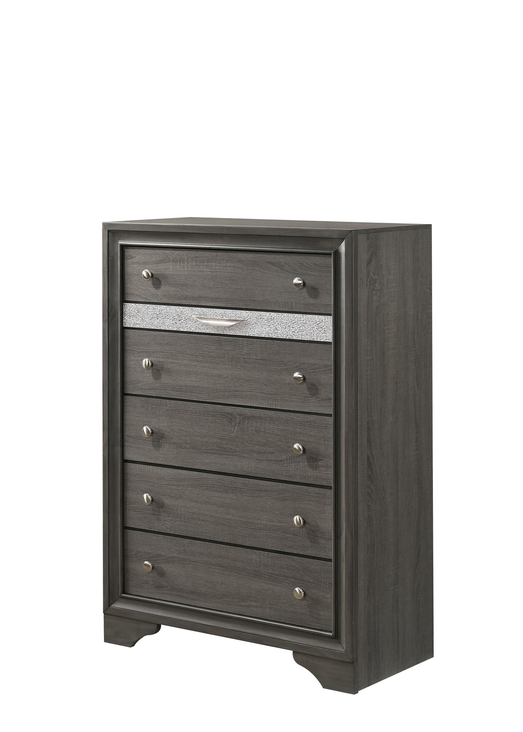 Regata Grey Finish Modern Tv Stand, Entertainment Cabinet, Contemporary Style, Media Console With Wood Finish And Wood Legs with Storage Doors for Living Room - Ella Furniture