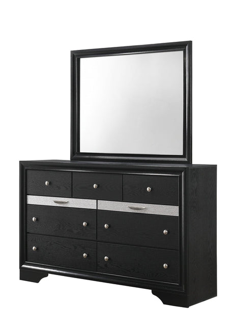 Regata Black/Silver Finish Modern Tv Stand, Entertainment Cabinet, Contemporary Style, Media Console With Wood Finish And Wood Legs with Storage Doors for Living Room - Ella Furniture