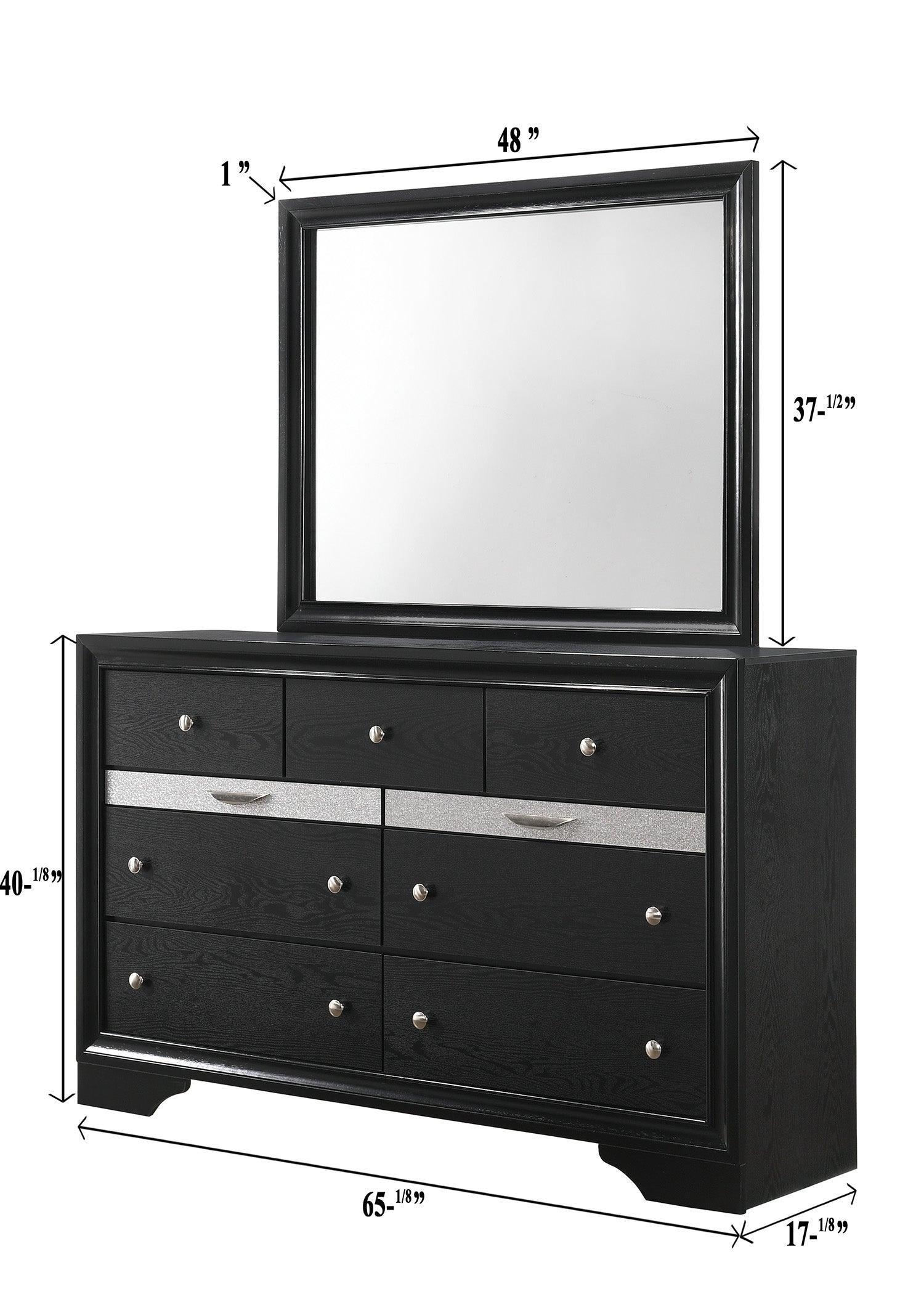 Regata Black/Silver Finish Modern Tv Stand, Entertainment Cabinet, Contemporary Style, Media Console With Wood Finish And Wood Legs with Storage Doors for Living Room - Ella Furniture