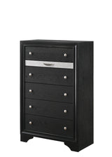 Regata Black/Silver Finish Modern Tv Stand, Entertainment Cabinet, Contemporary Style, Media Console With Wood Finish And Wood Legs with Storage Doors for Living Room - Ella Furniture