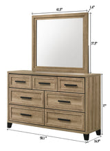 Jameson Light Brown Panel Bedroom Set view 7
