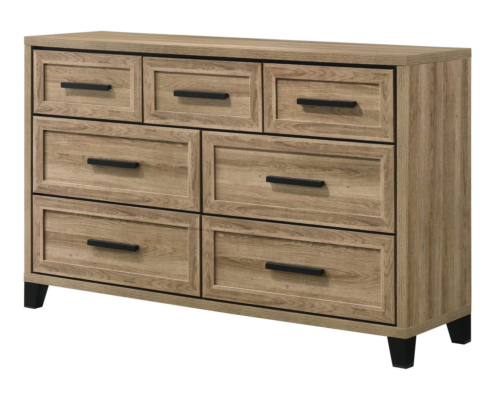 Jameson Light Brown Panel Bedroom Set view 8