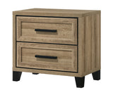 Jameson Light Brown Nightstand with Classic Design from Ella Furniture