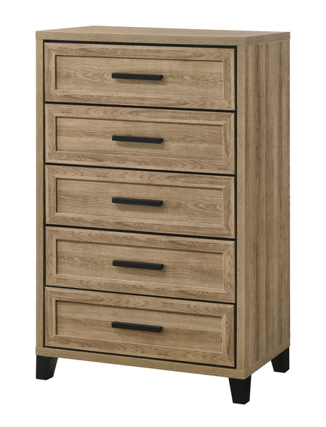 Jameson Light Brown Chest from Ella Furniture